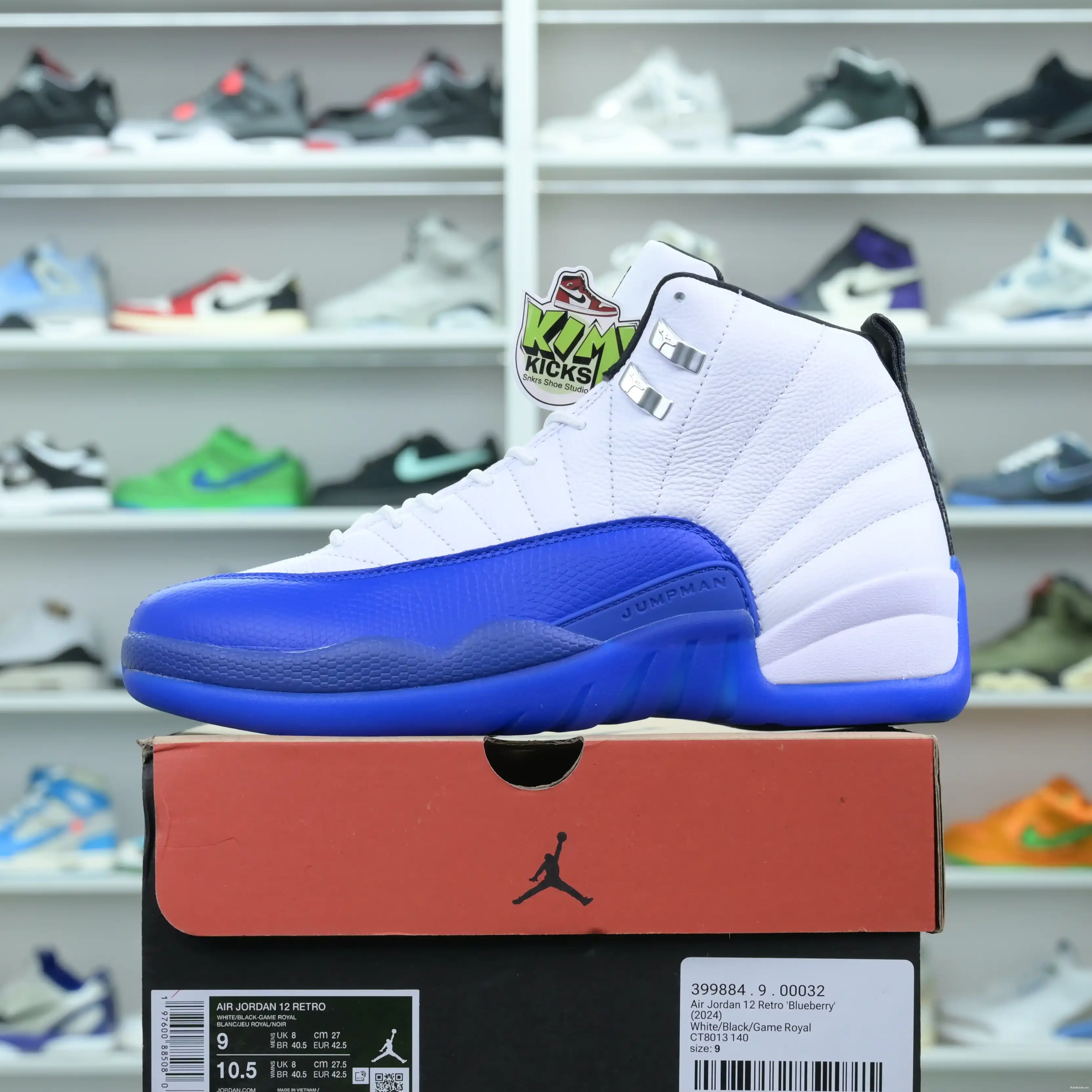 Jordan Kimikick 12 Retro'Blueberry'(2024) Air 0615